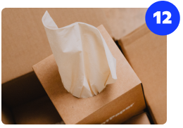 PlantPaper Tissues - 12 Boxes