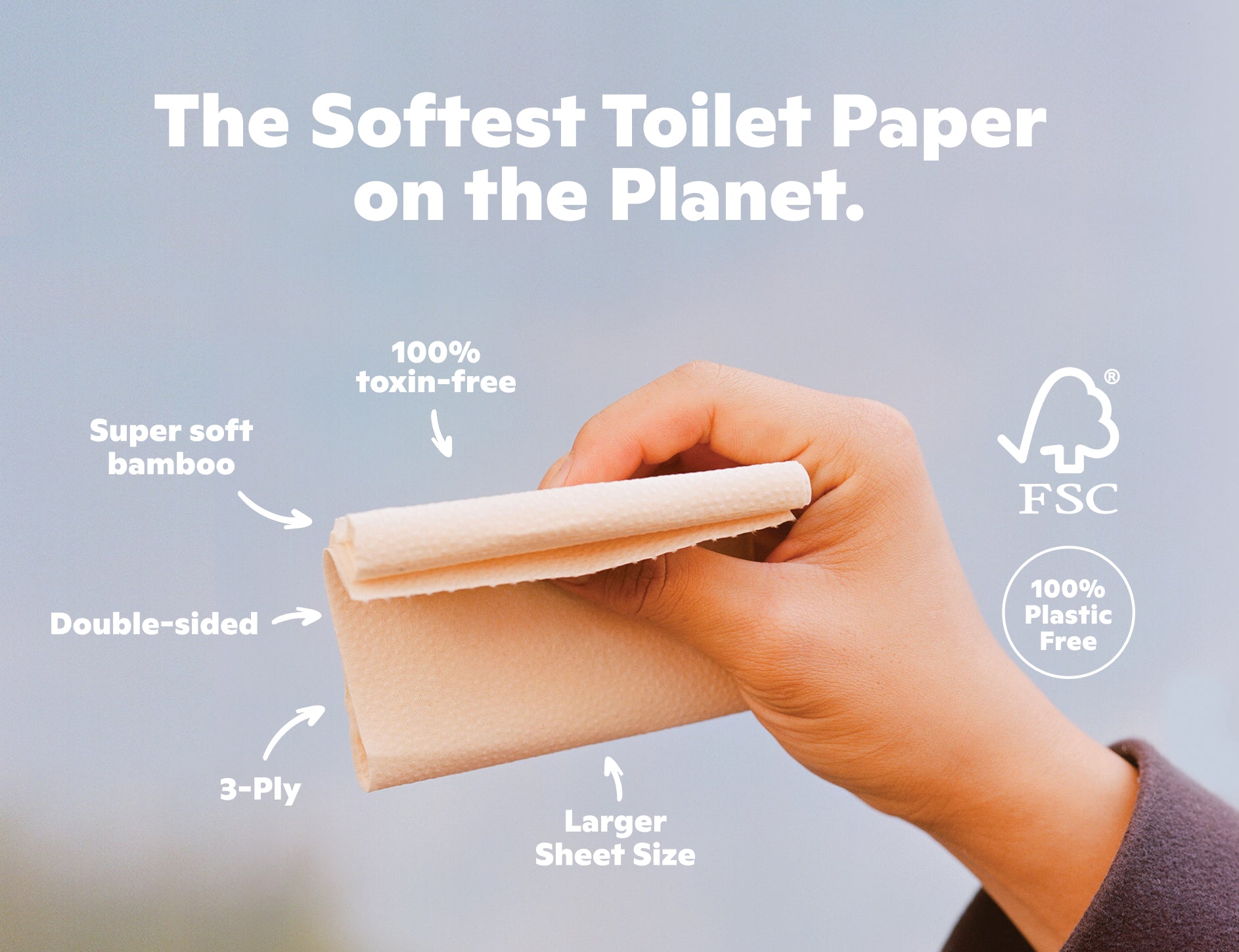 Toilet Paper - Plant Paper  be eco now, not eco later 🌎⏰
